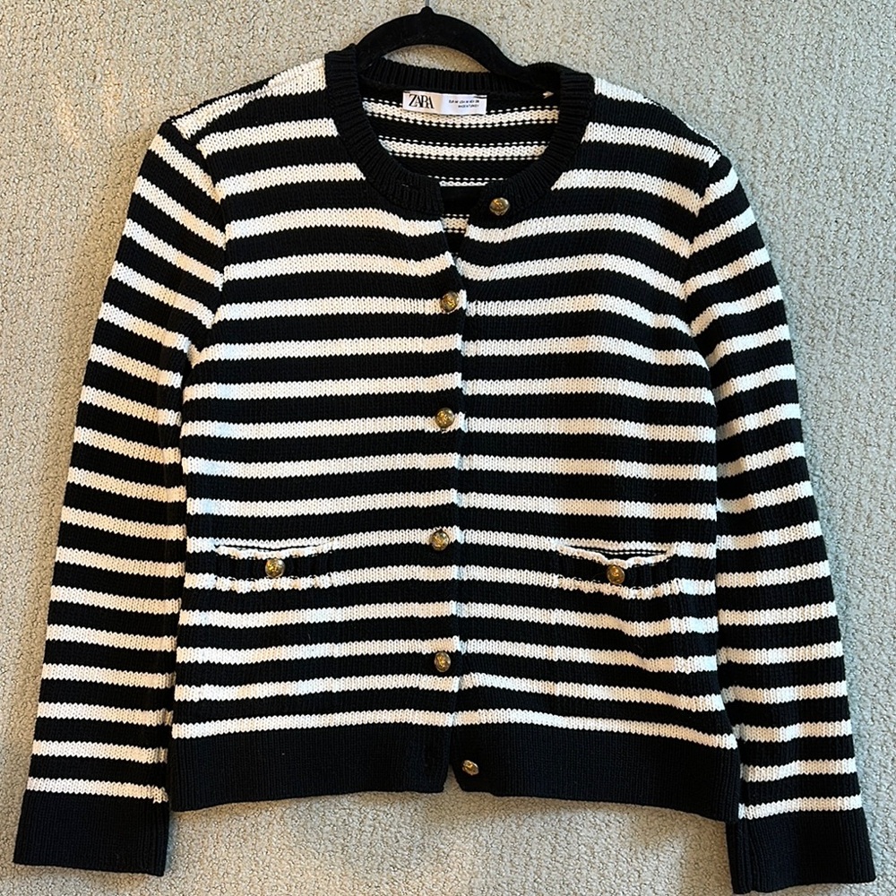 ZARA Sweater Jacket